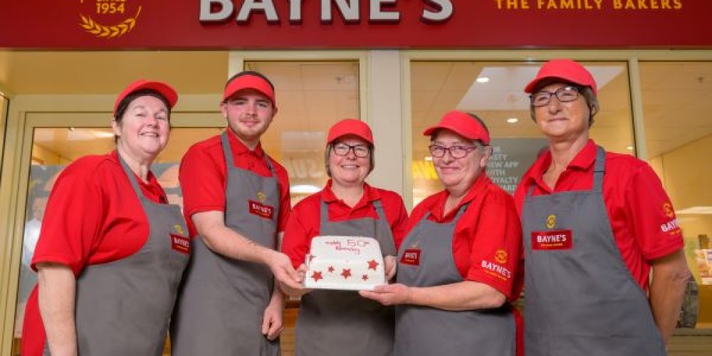 BAYNES CELEBRATES 50 YEARS OF BAKING