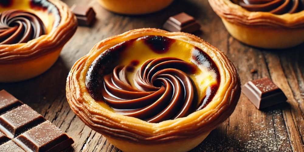 M&S LAUNCHES CHOCOLATE PASTEL DE NATA