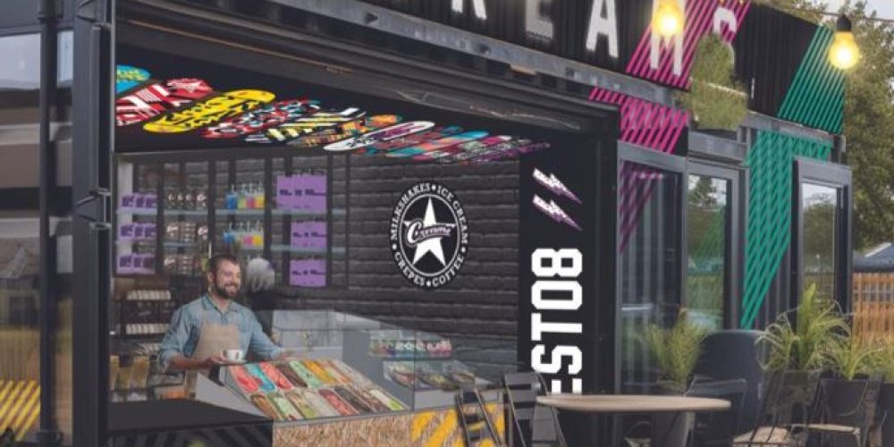 CREAMS EXPANDS INTO CINEMA RETAIL