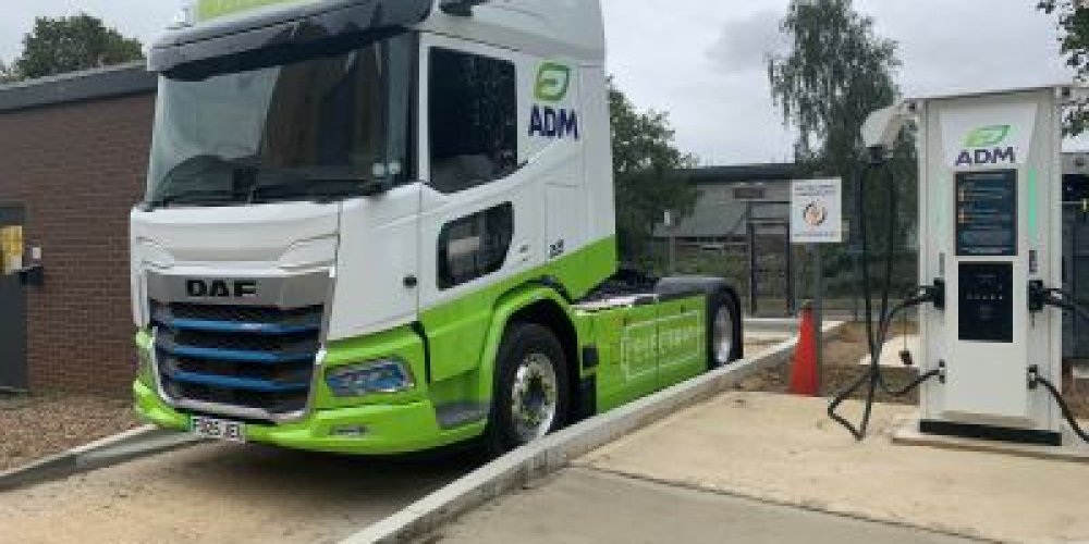 ADM EXPANDS ELECTRIC TRUCK FLEET