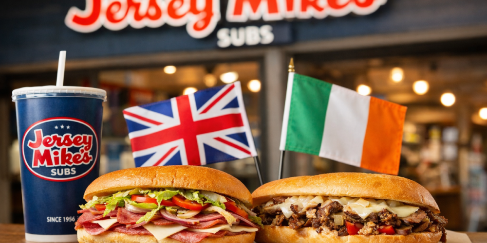 JERSEY MIKE'S TARGETS UK & IRELAND EXPANSION