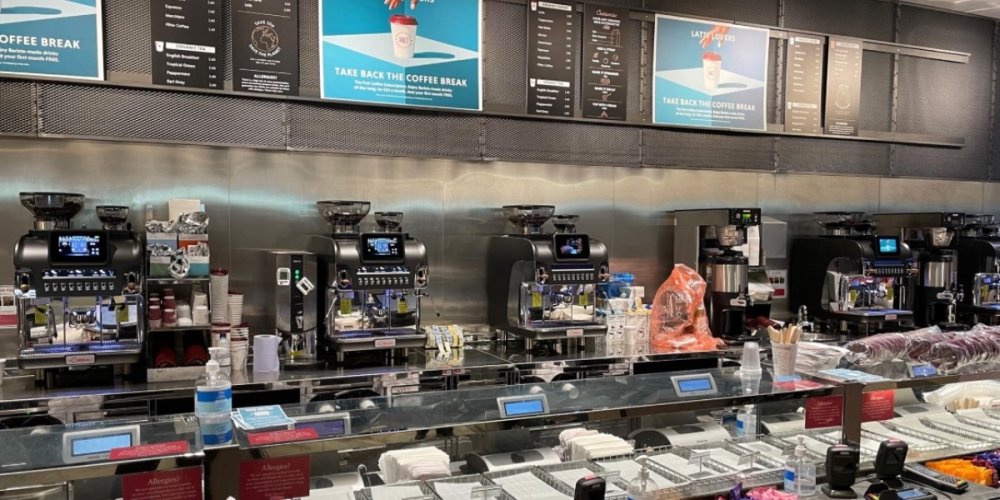 Pret A Manger - bespoke Cimbali technology