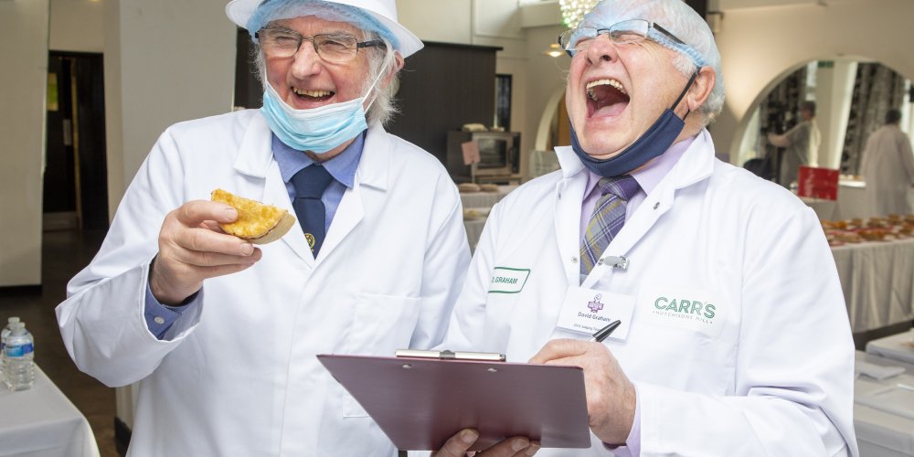 World Championship Scotch Pie Awards judging