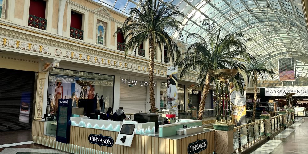 CINNABON OPENS ITS SECOND MANCHESTER STORE IN PRIME SHOPPING LOCATION